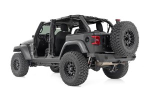 Jeep Wrangler JL Trail Cladding - Rear Corners - Rough Country - '18-'25
